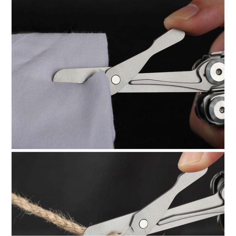 HRC78K Multitool Pliers Knife Kit - Pisau Tang Lipat Multifungsi