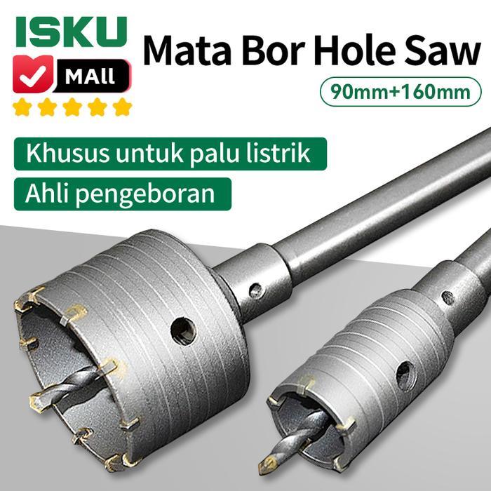 ISKU Mata Bor hole saw beton lubang tembok beton/hollow core saw beton/pelubang beton tembok pipa