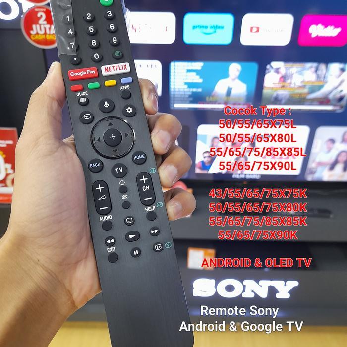 REMOTE TV SONY ANDROID TV UNTUK RMF-TX500P & RMF-TX520P