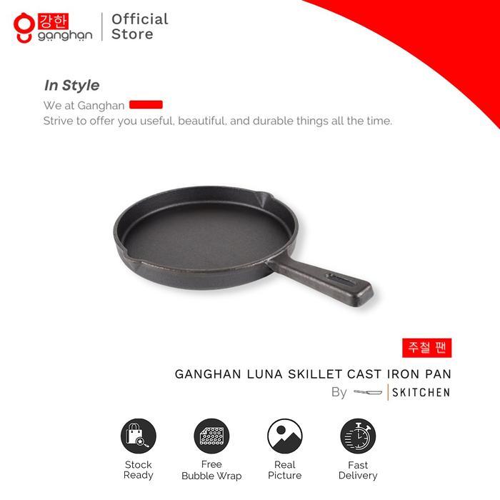 Ganghan Cast Iron Pan - Luna Skillet
