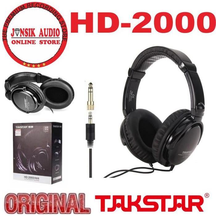 Takstar Hd2000 Hd-2000 Hd 2000 Headphone Studio Terlaris