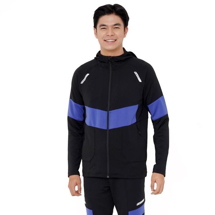 TERBARU Juaraga Jaket Sport - Pria JR Performance - Hitam BISA GOSEND