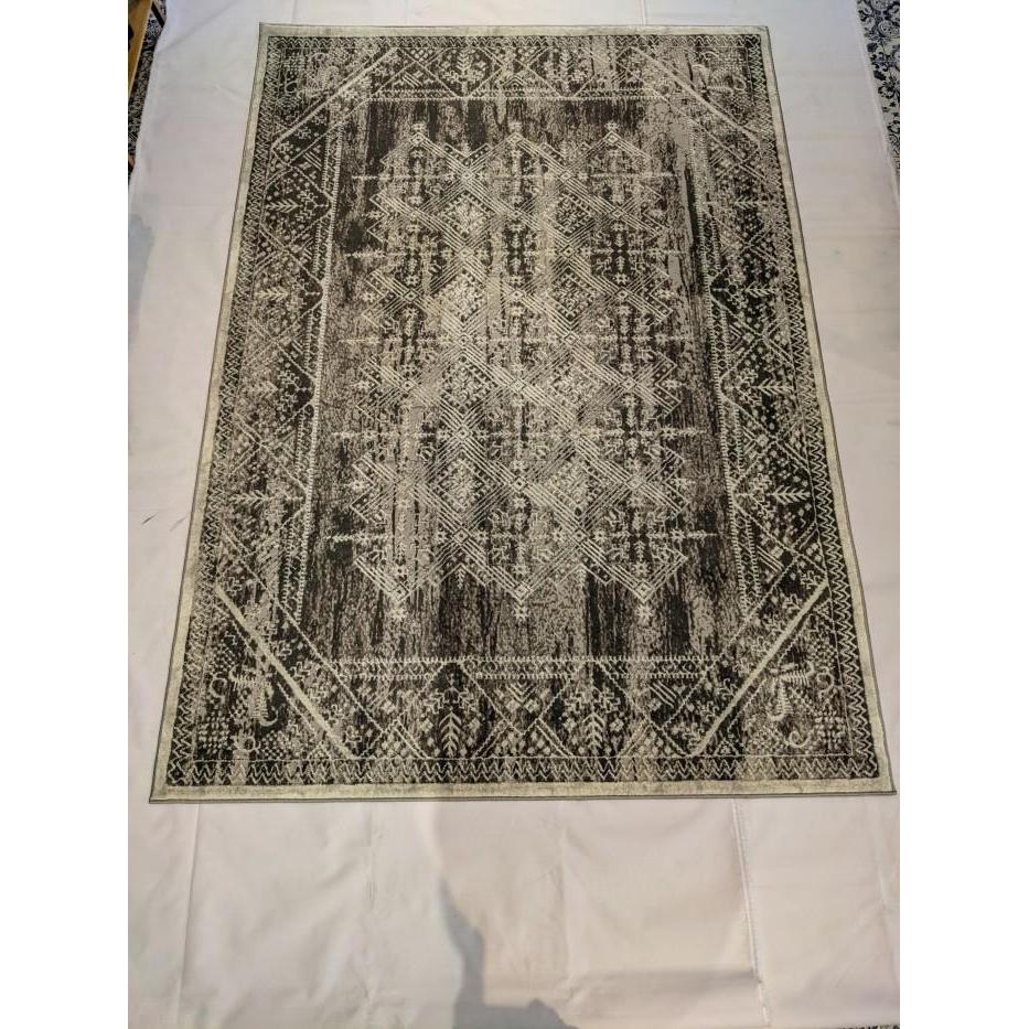 Karpet Lantai Minimalis Vintage Aloha Design Turki 100X150 Cm