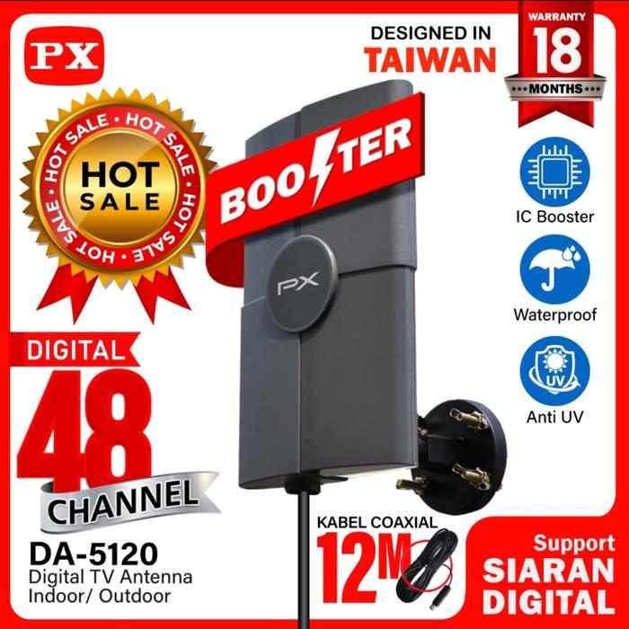 PX ANTENA DIGITAL TV PX DA-5120 ANTENA DIGITAL PX DA5120 TV DIGITAL