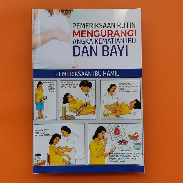 Poster Pemeriksaan Kehamilan - Poster Priksa Ibu Hamil