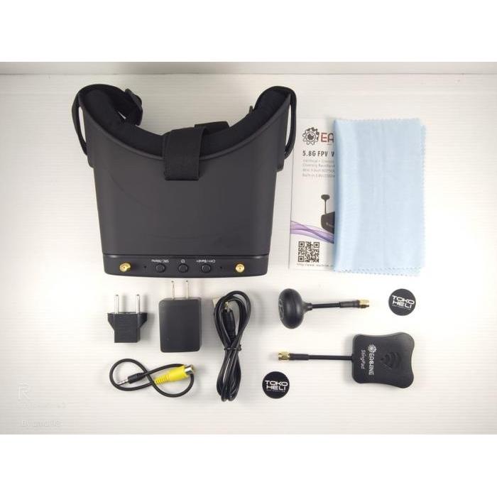 Eachine Ev800Dm Dvr Diversity Goggles 5.8G 40Ch Fpv Ev800 Goggle