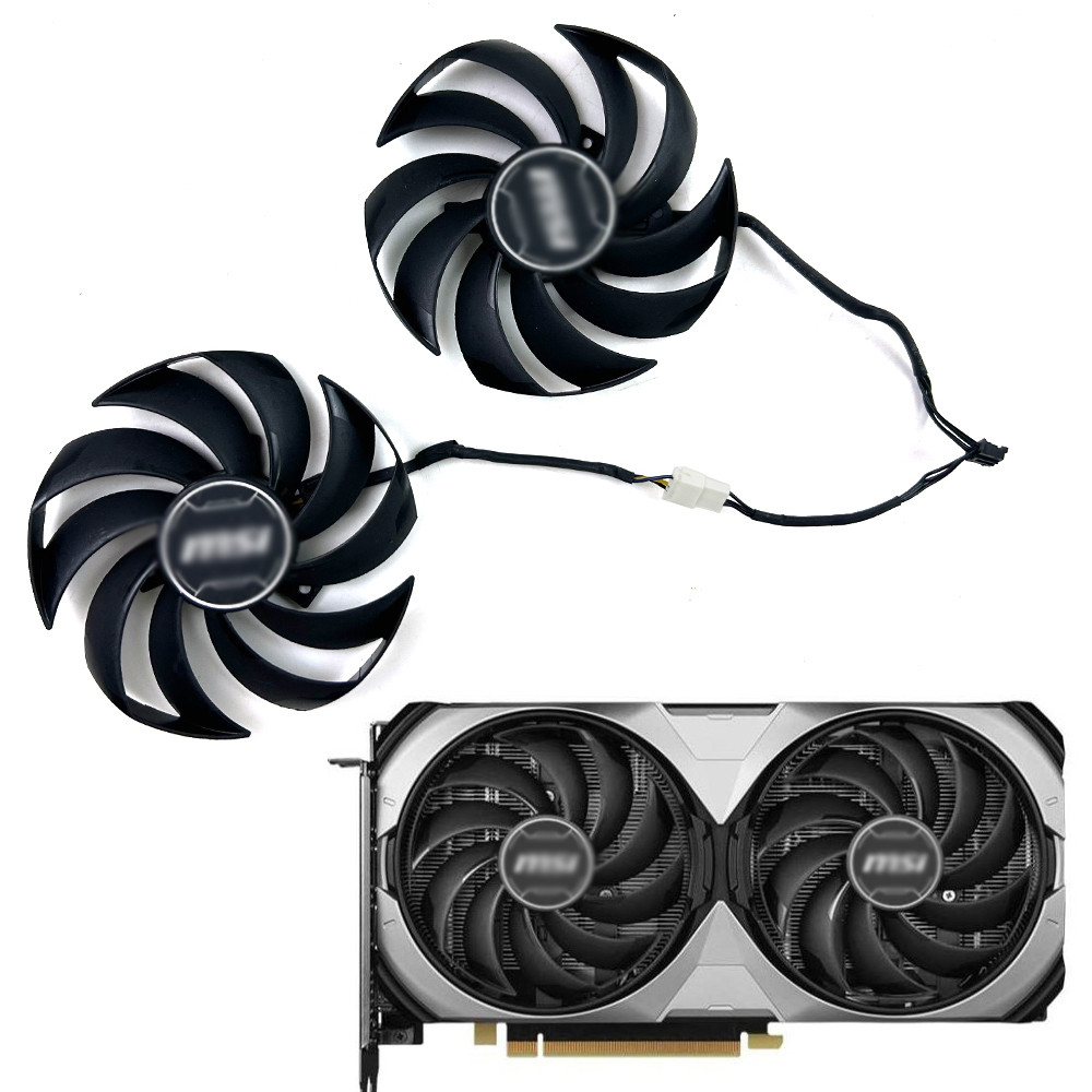 Cooling Fan 95MM PLD10010S12HH RTX4070 GPU fan for MSI games GeForce RTX 4070 4070Ti super Ventus 2X