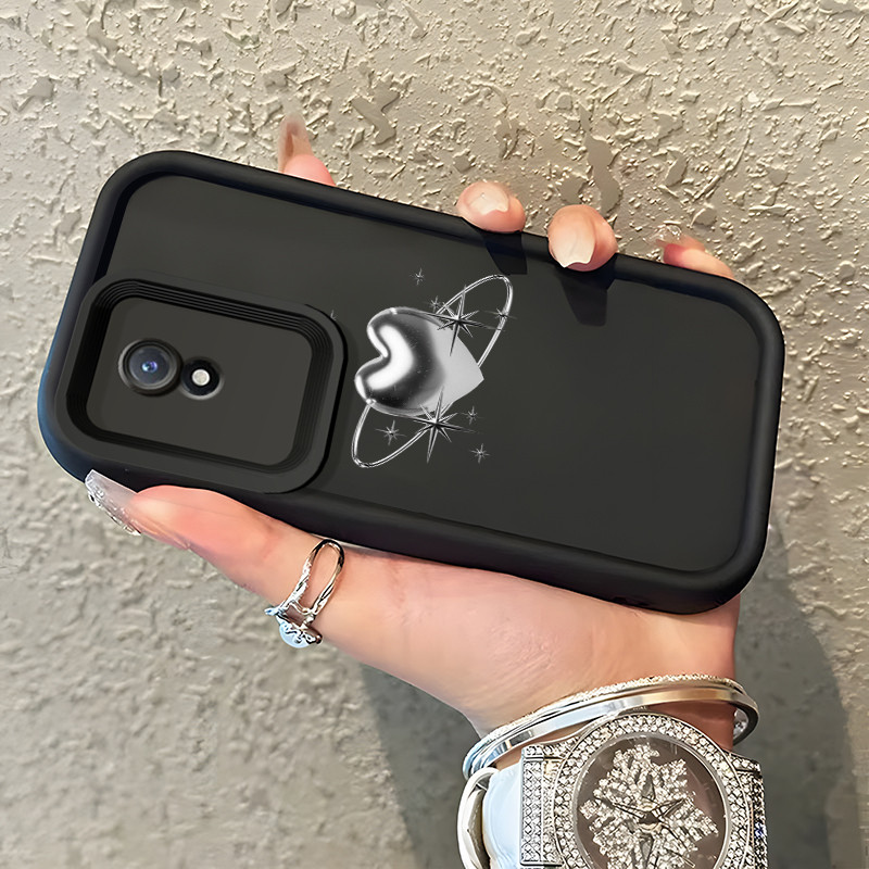 Casing Hp VIVO Y02 VIVO Y02A VIVO Y02T Case Cincin Bintang hati Kasing silikon Cesing murah Kesing S