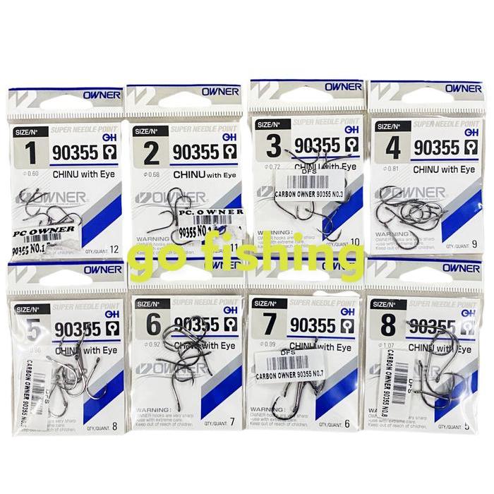 Mata Kail Pancing Owner 90355 #Gratisongkir