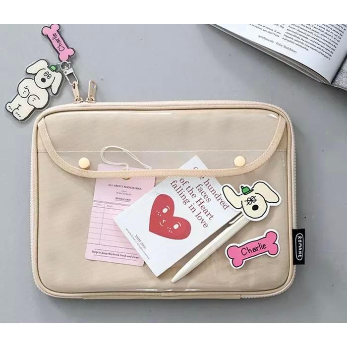PANACHE KOREAN ROMANE SHOCKPROOF IPAD POUCH GALAXYTAB MACBOOK BAG