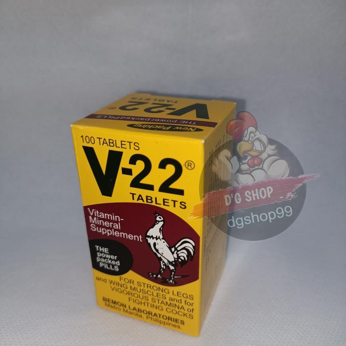 V22 Malaysia Obat Vitamin Ayam Jago Aduan Import Malaysia readyyy