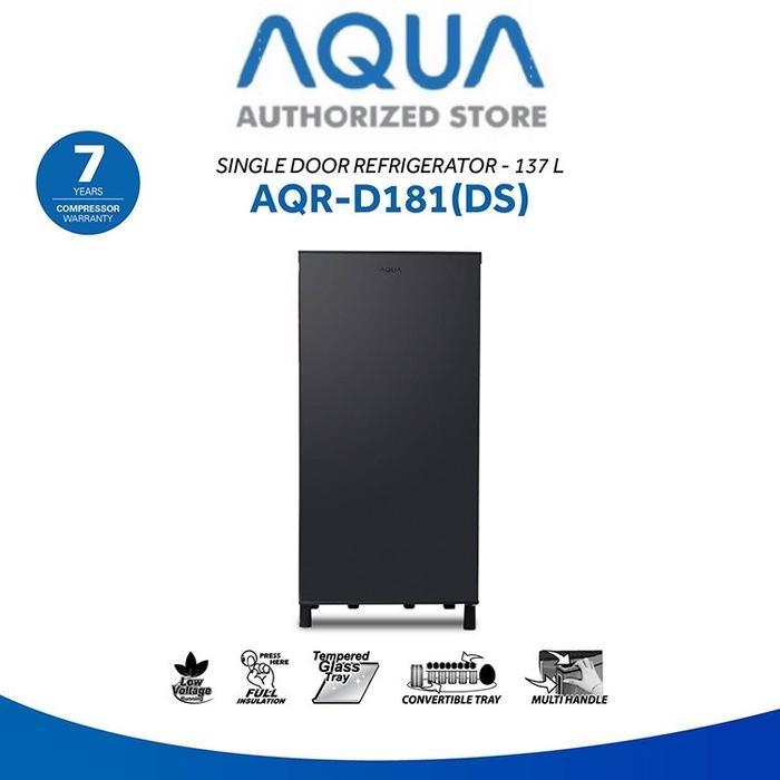 KULKAS 1 PINTU Aqua AQR-D181 / AQR D181 /AQR D 181 kapasitas 150 Liter