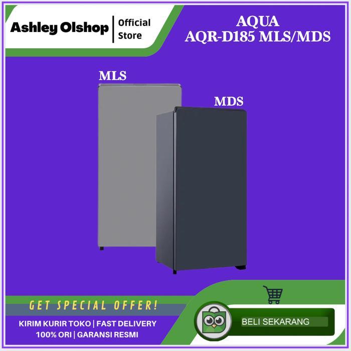 Kulkas 1 Pintu 145 Liter Aqua AQR D185MLS/MDS Aqua AQR-D185 MDS/MLS