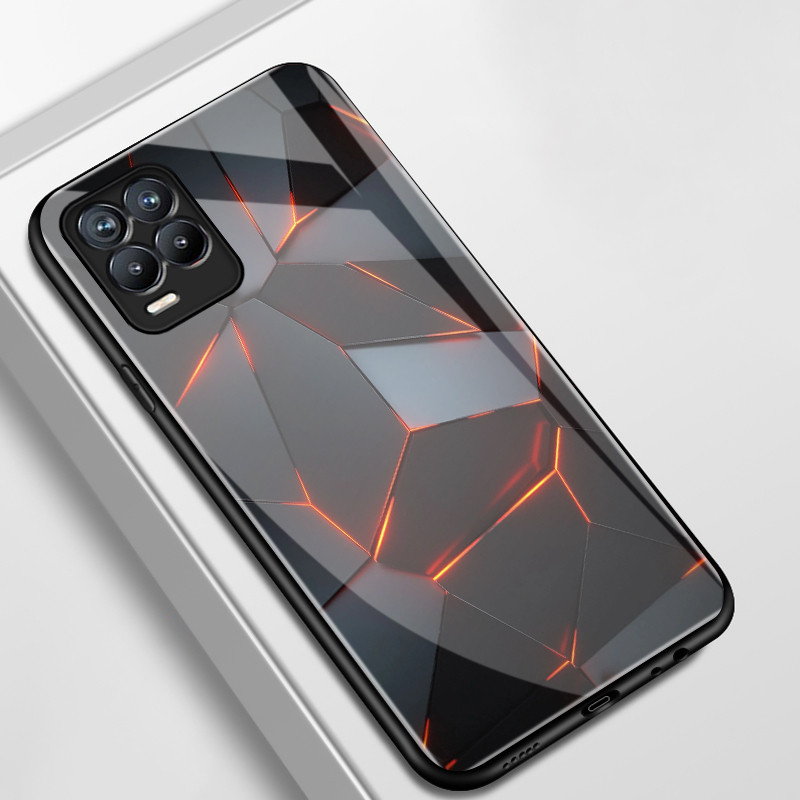 Casing Hp Untuk Realme 8 5G 8s 5G 8 Pro Case Casing pola meledak Kasing HP Kesing keras kaca Silikon