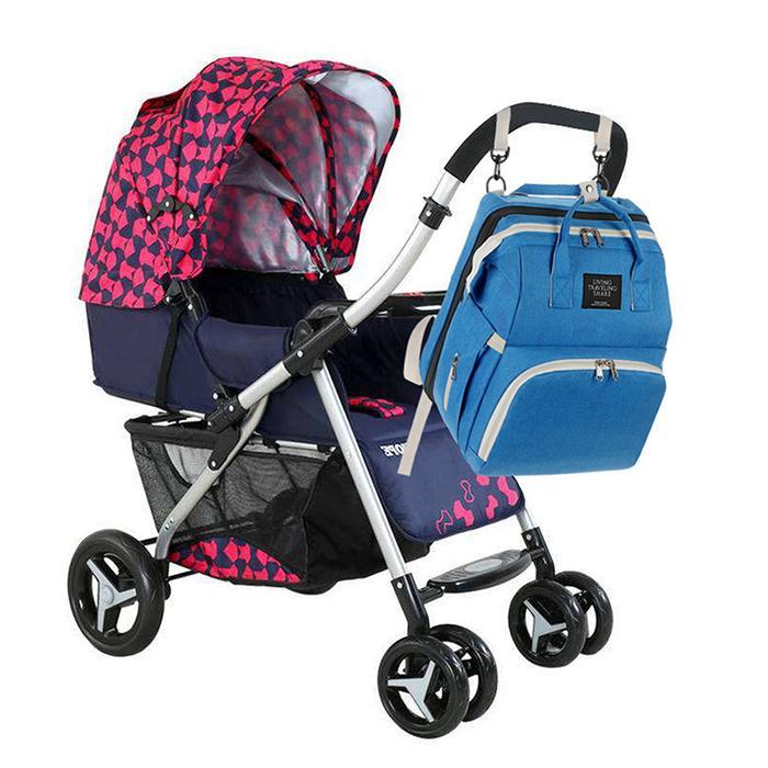 Tas Bayi Ransel Multifungsi Tempat Tidur Bayi / Ransel Bayi / Tas Diapers Bag / Tas Bayi Kasur /