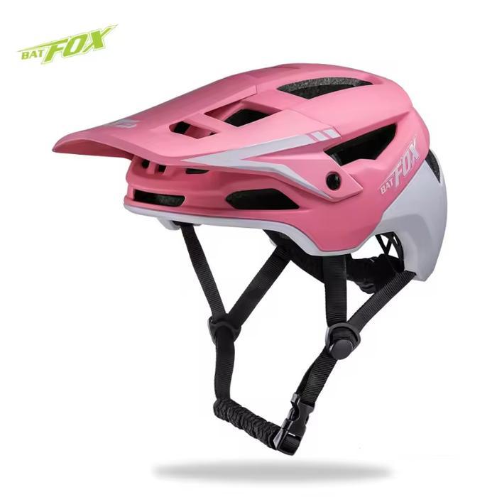 HELM SEPEDA BATFOX HELMET ENDURO MTB ROADBIKE GRAVEL MEN WOMEN PINK