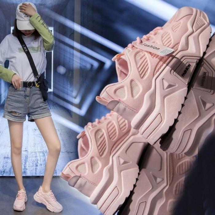 READY GSI INDO Primadona Sepatu Sports Wanita Yoona Outfit Cewek Sneakers Kasual Running Olahraga