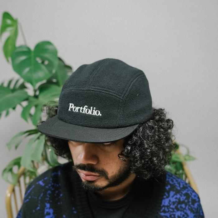 UNKL347 Topi Snap Back Warna Hitam Simpel Motif Sablon POLR
