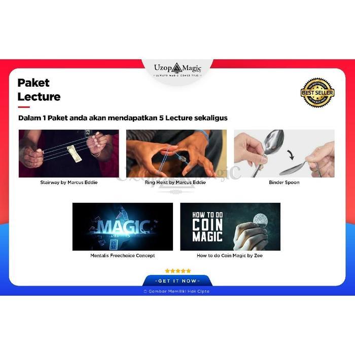 Paket Lecture Paket Alat Sulap Uzop Magic Shop Ready