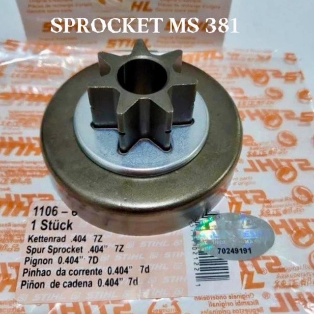 Chain Sprocket Chainsaw MS381|Sprocket Senso STIHL MS381