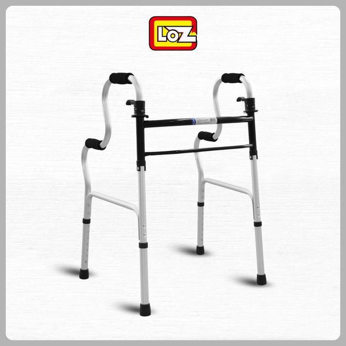 Terlaris ONEMED Tongkat Walker 988 Alat Bantu Berjalan Lipat SALE