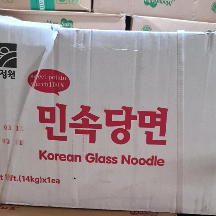 japchae korean glass noodle vermicelli 14kg murah