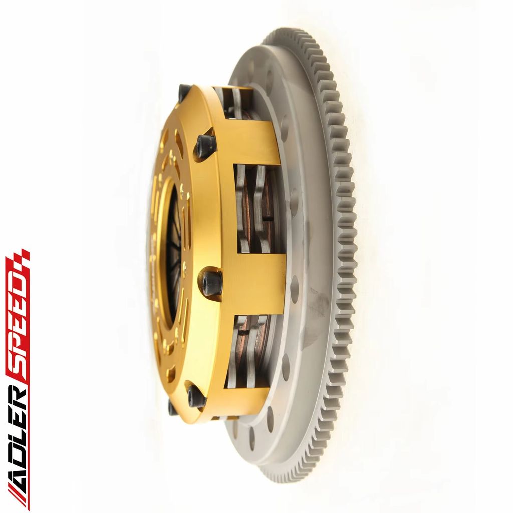 S ADLERSPEED for BMW 323 325 328 E36 M50 M52 RACING TWIN DISC CLUTCH KIT w/ FLYWHEEL MEDIUM