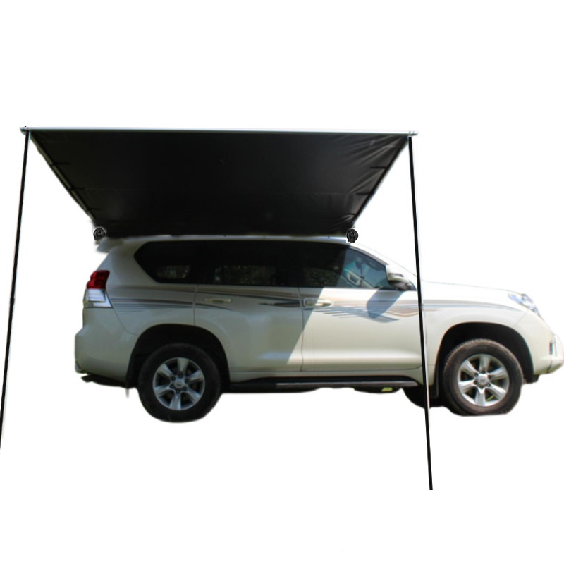 Car side canopy sunshade side roof tent camping car tent, suitable for camping, hiking, camping and
