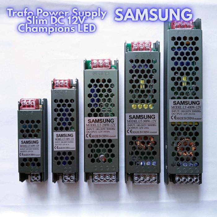 Trafo Led Power Supply Slim Samsung Dc 12V