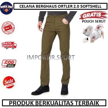 Decathlon Adventure - Celana Panjang Pria - Celana Berghaus Ortler 2.0 Softshell - Mountain