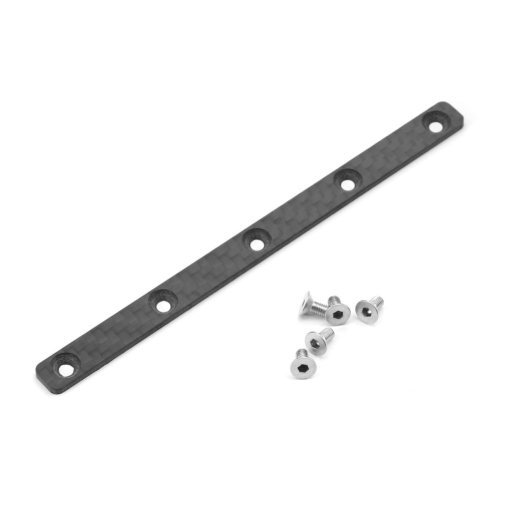 TAMIYA TT02 Carbon Fiber Chassis Reinforcing Plate for Tamiya TT-02 1/10 RC Car Upgrade Parts