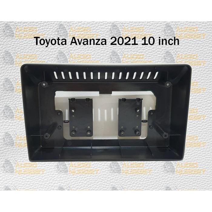 Frame Tape Head Unit Android 10 Inch Toyota Avanza 2020 2021 2022