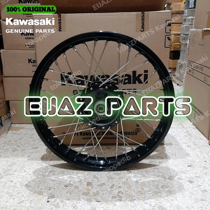 Velg Pelk Set Belakang Kawasaki W175 W 175 Original Kawasaki