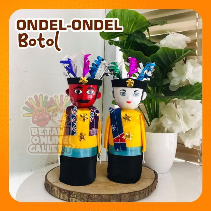 Boneka Ondel-Ondel Mini Mainan Anak Pasti Ori