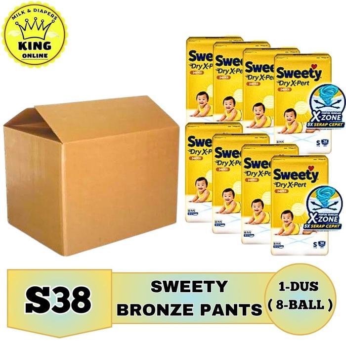 TEREMURAHTERLARIS READY SILAHKAN DIORDER 1-KARTON SWEETY BRONZE PANTS