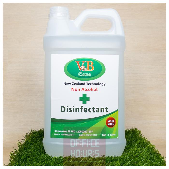 Promo Cairan Disinfektan - Disinfectant Spray 5 Liter V&B Food Grade