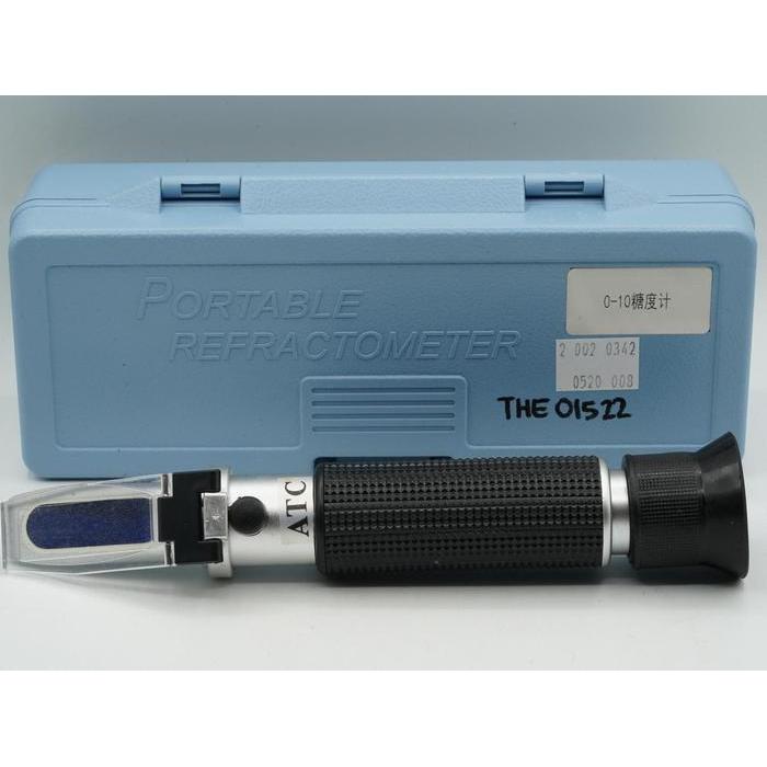 Refractometer 110% Brix ABS Material Plastic Brix Refractometer Alat Ukur Kadar Gula Rendah Presisi