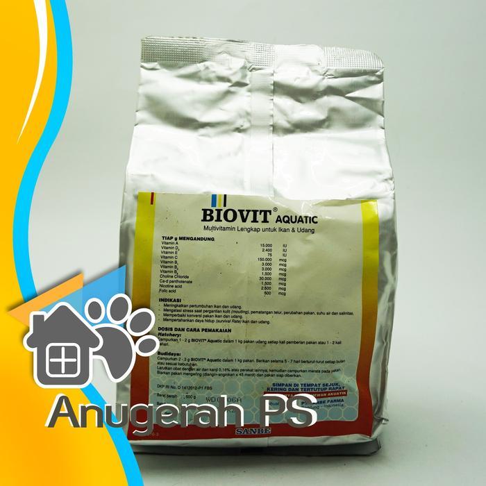 TEREMURAHTERLARIS READY SILAHKAN DIORDER BIOVIT SANBE VITAMIN UNTUK IKAN DOSIS TINGGI 500 GRAM