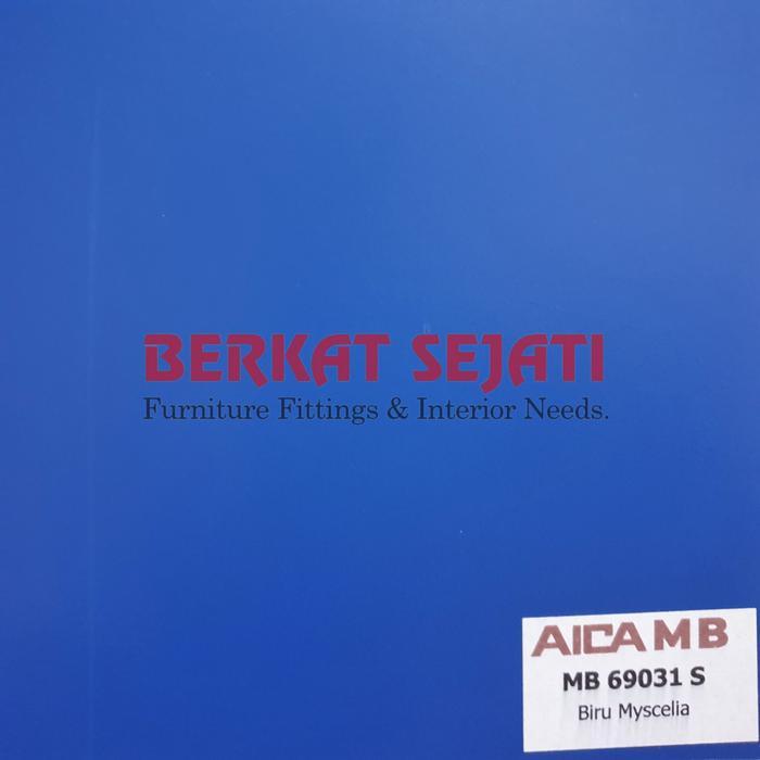 AICA HPL AICA MB 69031 S - BIRU MYSCELIA BLUE - SOLID .