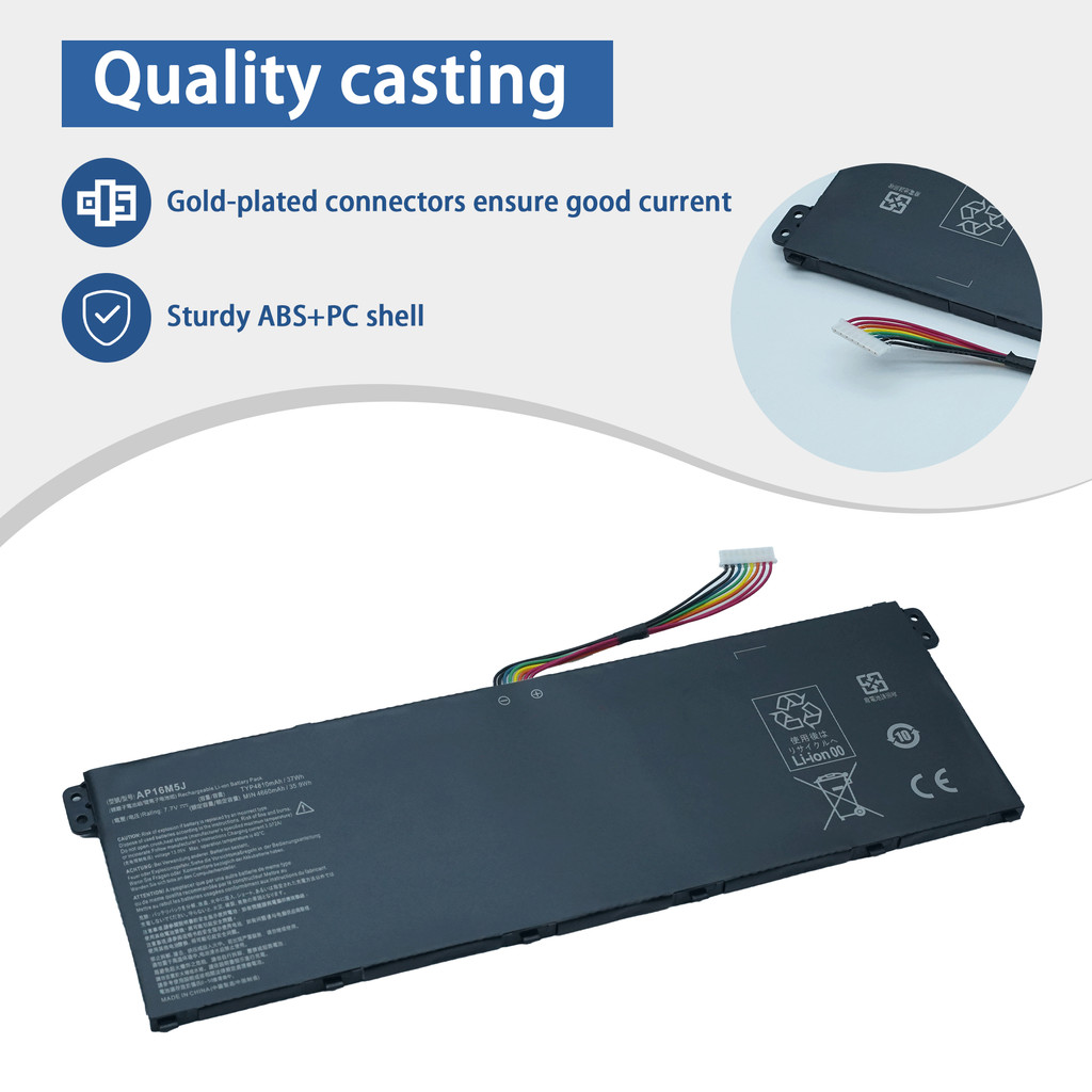 AP16M5J 37WH Laptop Battery for ACER Extensa 15 N19C1 Aspire 3 A315-54 56-594W A315-22 41-R7SB
