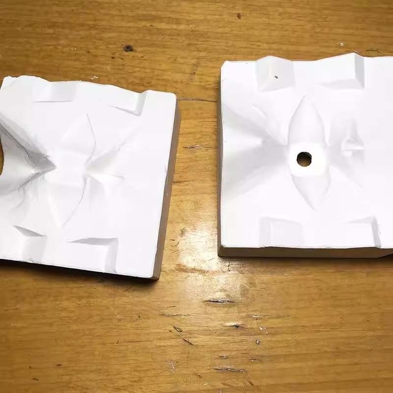 Reusable Ceramic Mold for Origami Crane, Clay Slip Casting DIY Craft, Gypsum Plaster Decorative