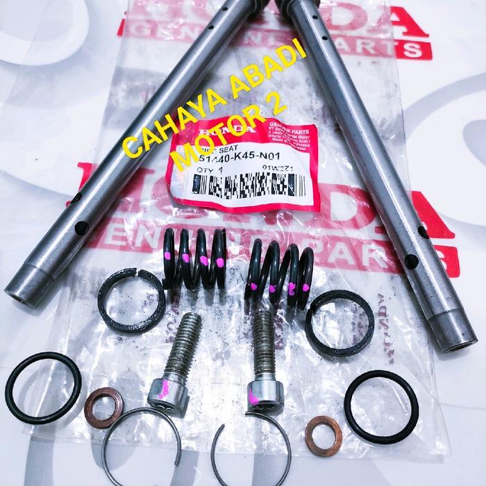 SULING SHOCK SHOK SOK DEPAN PIPA PEREDAM KEJUT SET 51440-K45-N01 HONDA CB150 OLD & NEW CBR 150 OLD