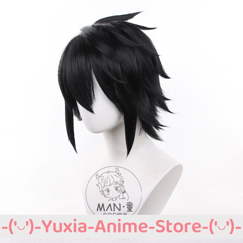 DEATH NOTE L LAWLIET COSPLAY WIG ANIME GAME ROLEPLAY PARTY COSTUME PROP SYNTHETIC HAIR HEAT
