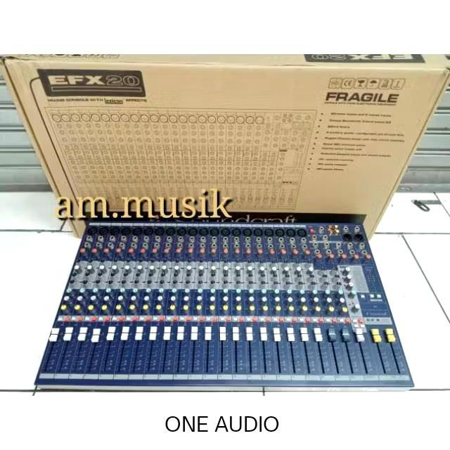 MIXER SOUNDCRAFT EFX 20 EFX20 GRADE A SUPER