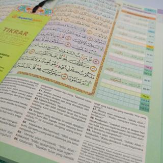 Tikrar Syaamil Quran Hafalan, Tajwid & Terjemah Tikrar A5 Cover Ornamen Terjamin