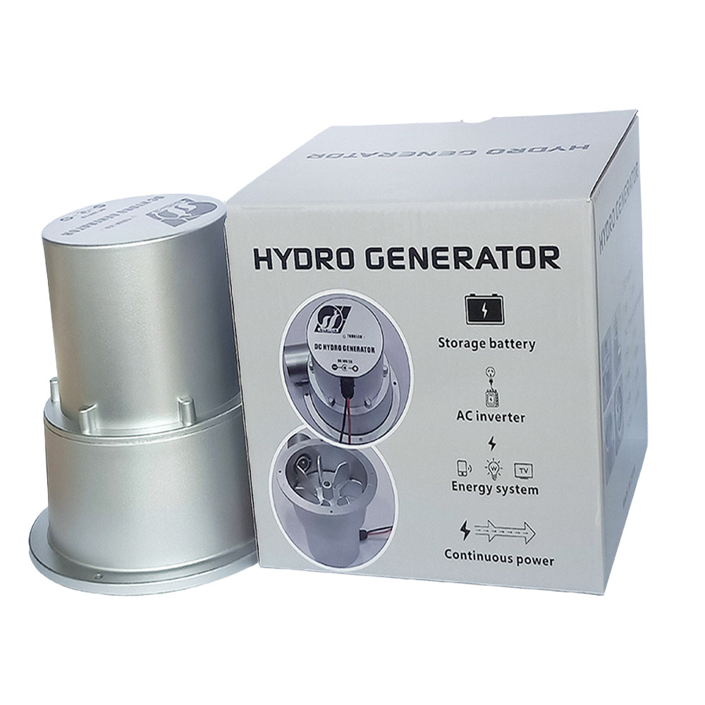 Hydraulic Generator 500W 1000W 18V Water Turbine Outdoor Household Small Hydroelectric Generator DC