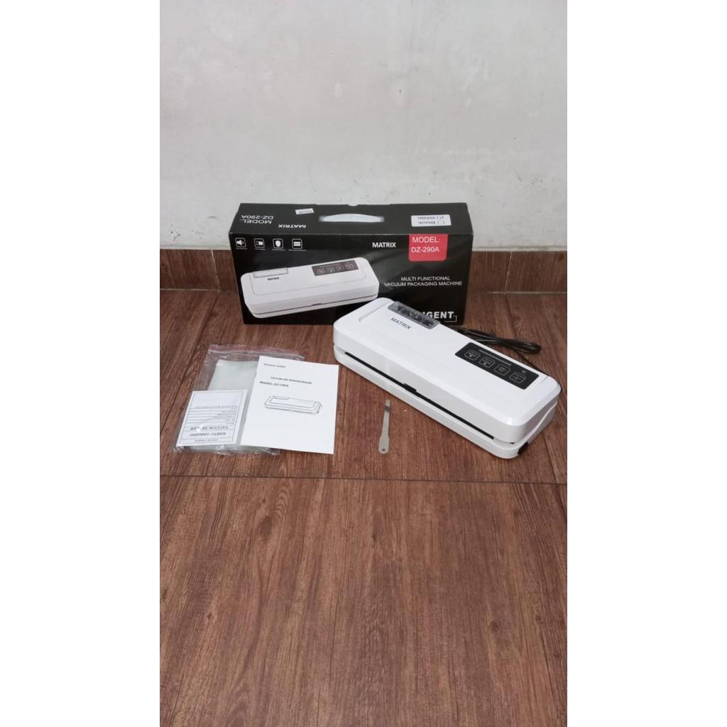 Vacuum Sealer Food Basah Kering Otomatis DZ-290A Vacuum Makanan Matrix