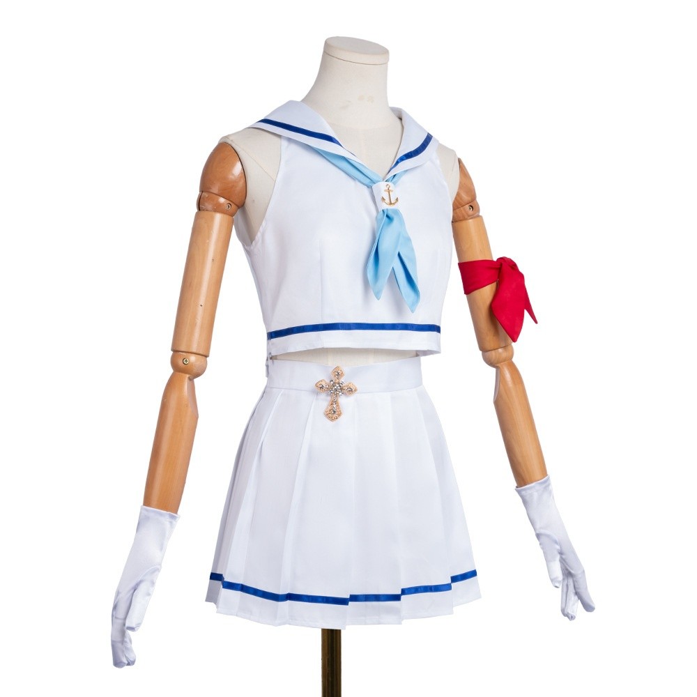 ASUNA COSPLAY ANIME YUUKI ASUNA COSTUME YUKI ASUNA SAILOR UNIFORM CARNIVAL HALLOWEEN COMIC ANIMATION