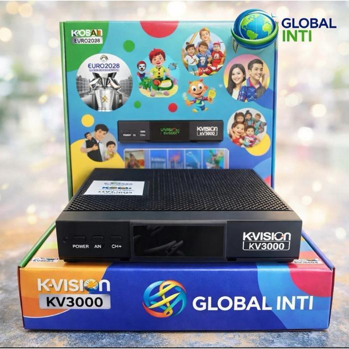 "New" K-VISION - Receiver Parabola Kvision Bromo C2000 HD/ Receiver K Vision KV 3000 Hybrid