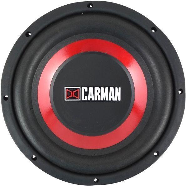 Subwoofer 10 inch double coil Carman 1078 Speaker Mobil - MERAH